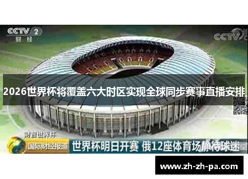 2026世界杯将覆盖六大时区实现全球同步赛事直播安排